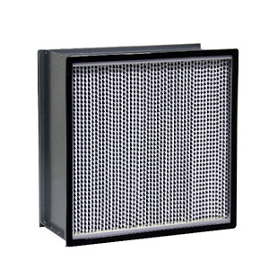 Double header type Deep Pleated HEPA Filter