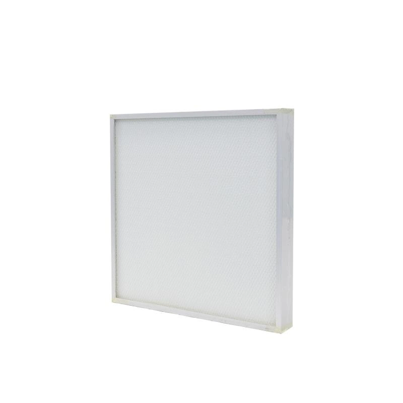 Mini filtre à air plissé à efficacité moyenne