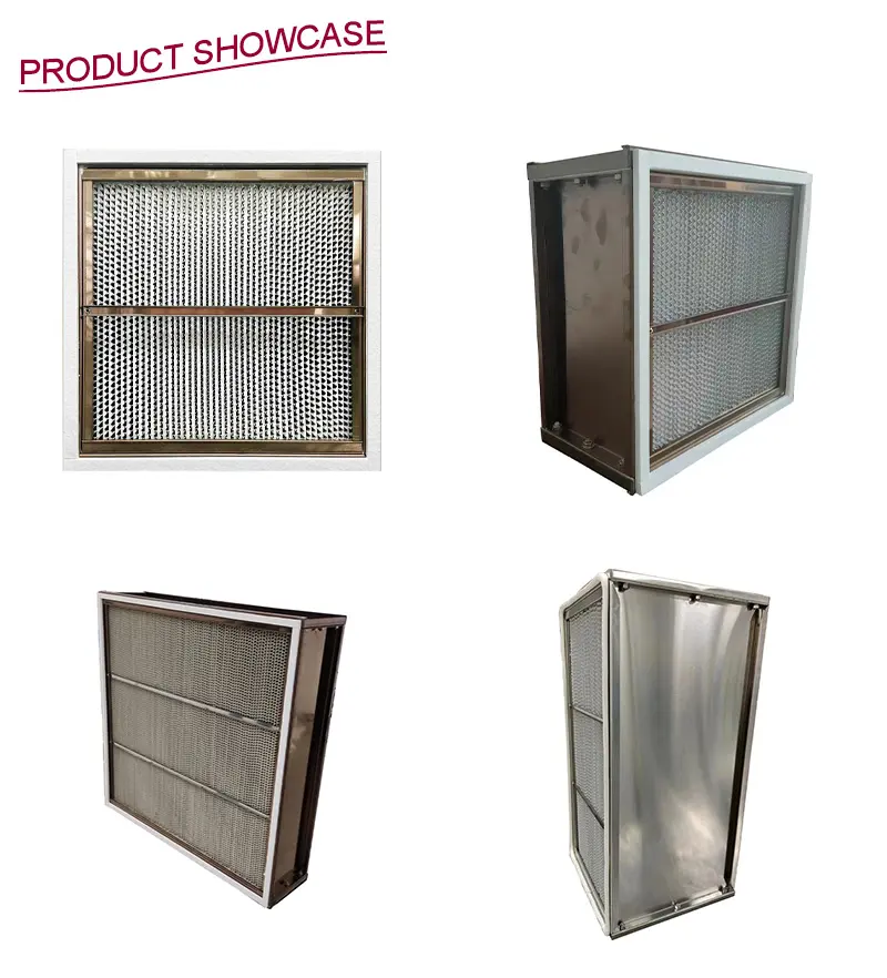 350 ℃ตัวกรองอากาศกรองอุณหภูมิสูง