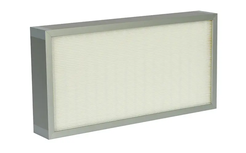 Мини-складчатый панельный фильтр средней эффективности