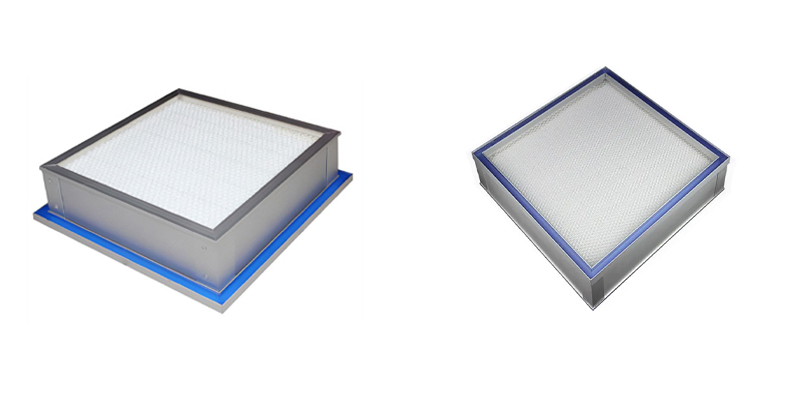 Mini filtre à air plissé HEPA Gel Seal