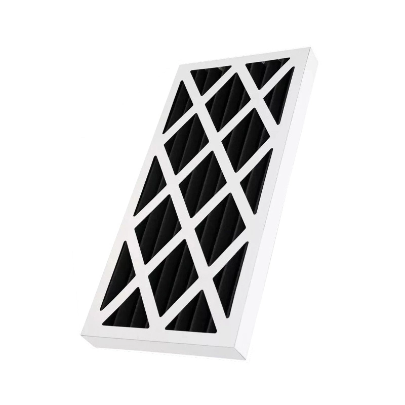 패널 유형 주름형 활성탄 공기 필터