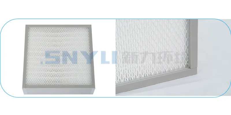 Filtre HEPA mini-pli Filtre HEPA mini-pli