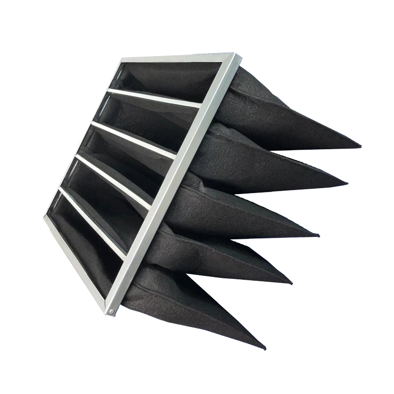 Filtr powietrza workowy z węglem aktywnym