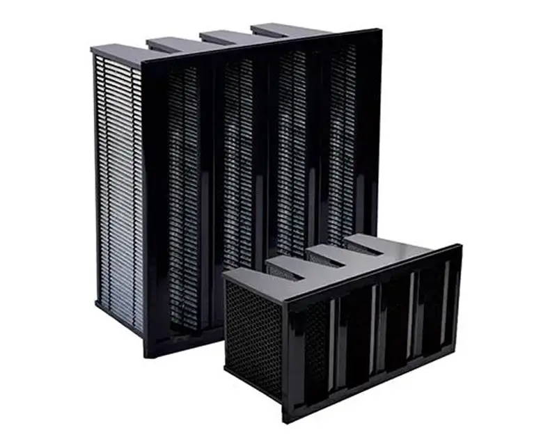 Chemiczny filtr powietrza z węglem aktywnym V Bank