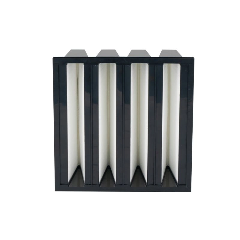 แผ่นกรองอากาศ V Bank Mini Pleat HEPA