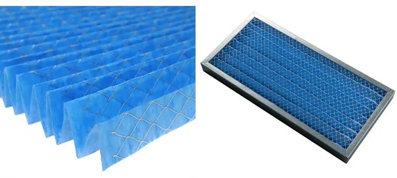 Плиссированный панельный фильтр