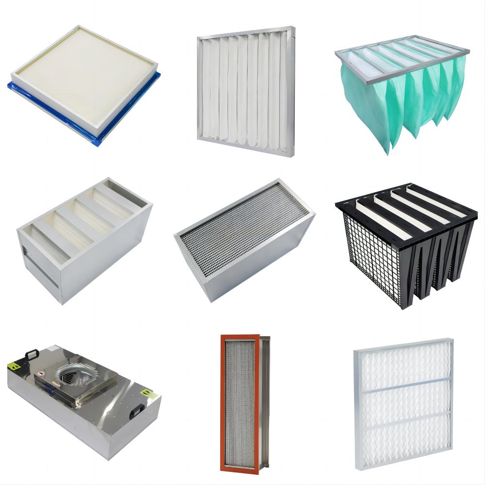 Different types of air filters