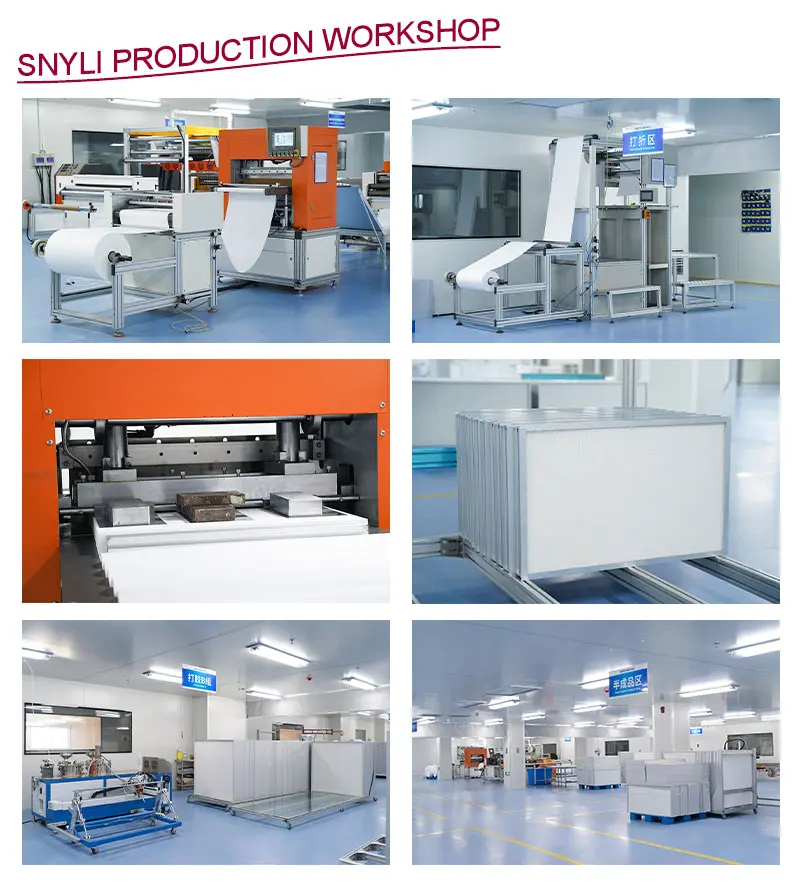 SNYLI HEPA filter workshop