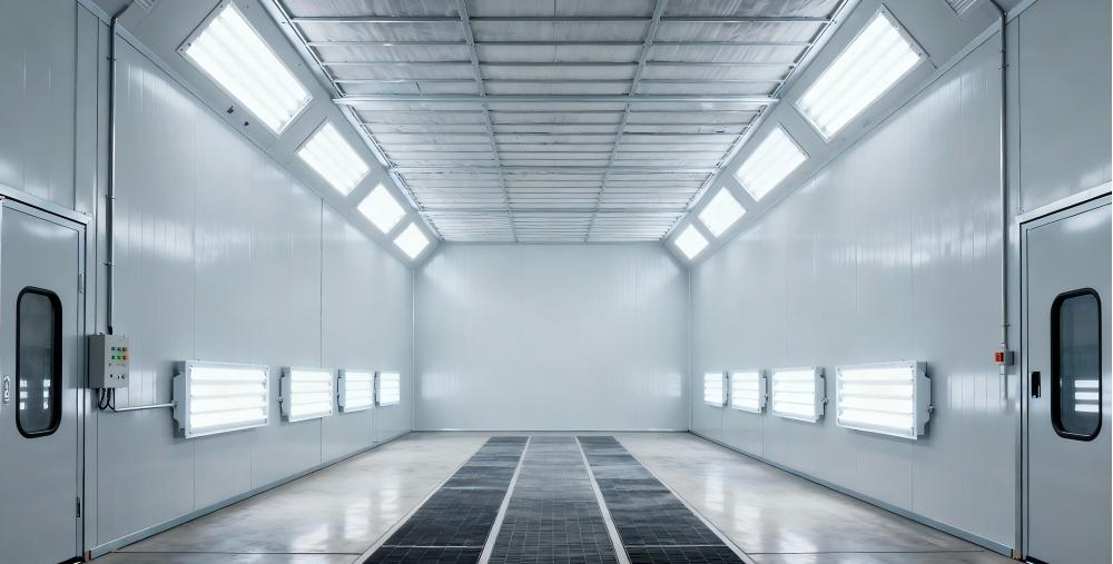 كشك الطلاء بالرش