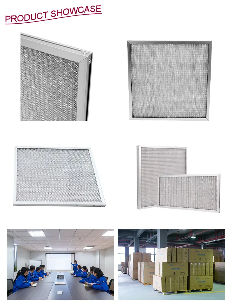 Bộ lọc không khí lưới nhôm