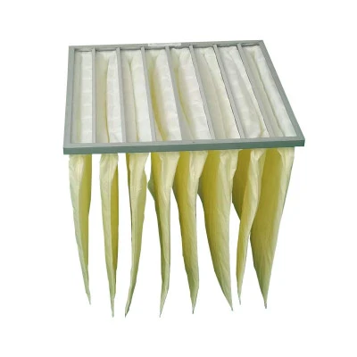 مرشح الأكياس في AHU