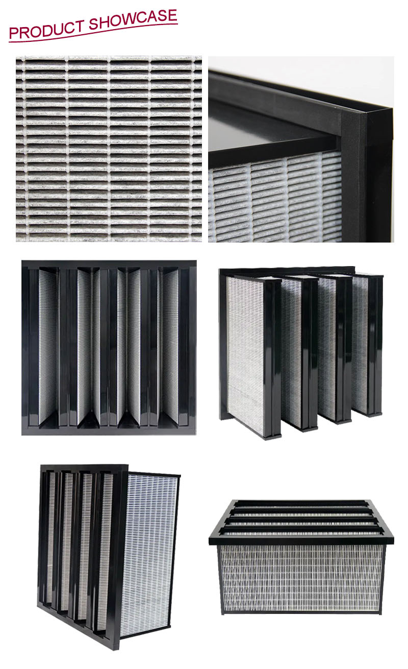 V Bank Activated Carbon Filter