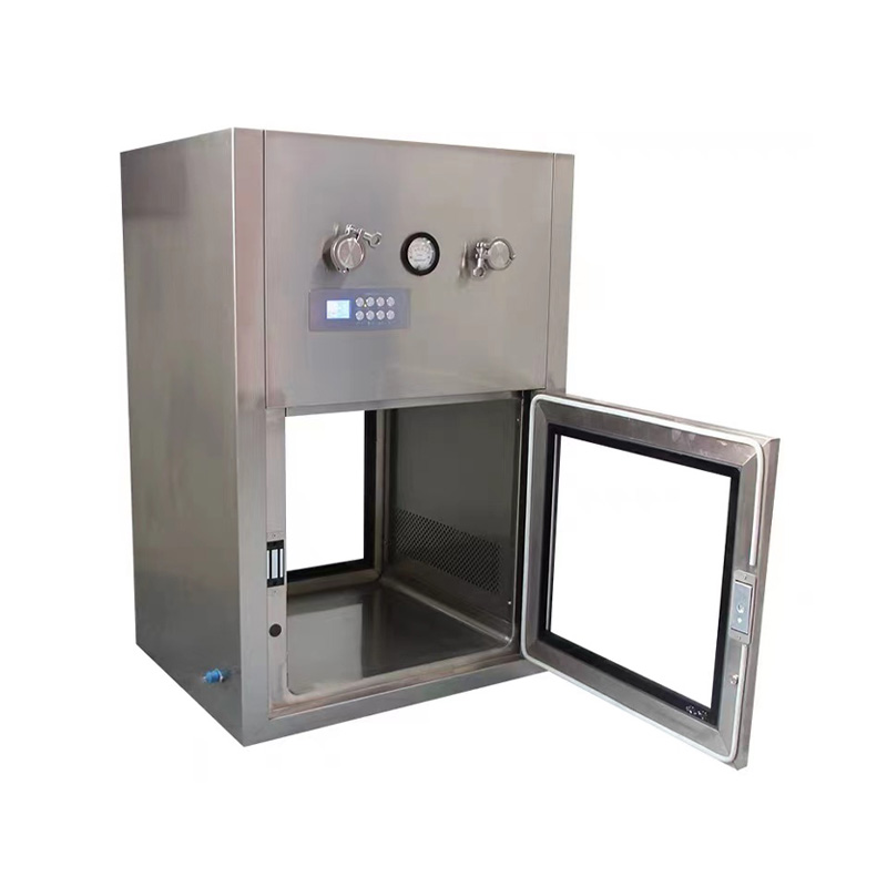 Boîte à laissez-passer pour le laboratoire de microbiologie