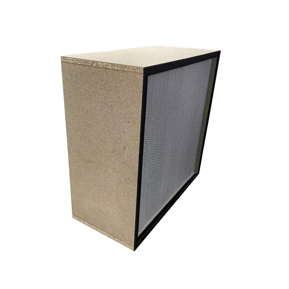 HEPA-фильтр с деревянной рамкой