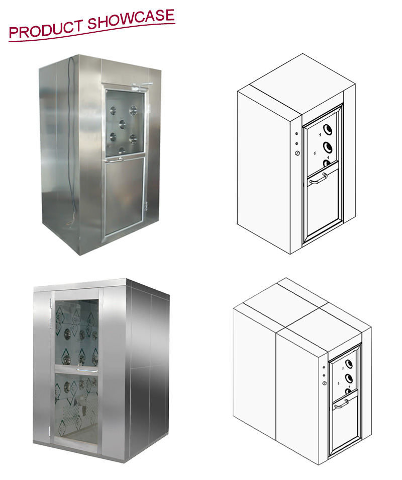 Douche à air industrielle