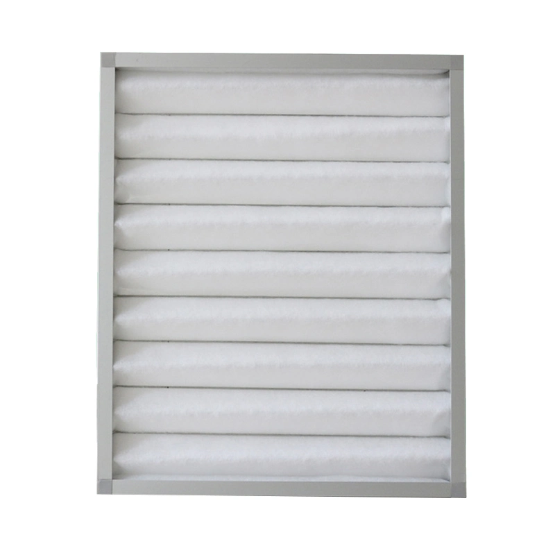 Filtre à air lavable en panneau de fibres synthétiques