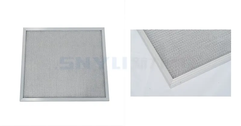 Filtre à mailles métalliques