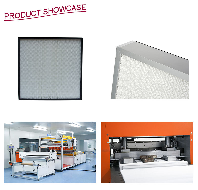 HVAC Мини складчатый фильтр ULPA