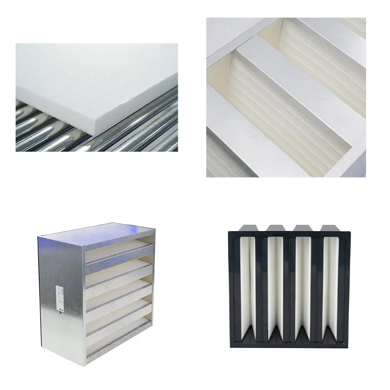 Filtre à air HEPA de la banque V