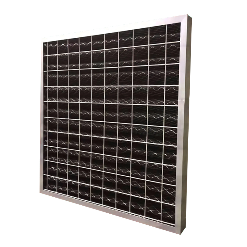 プリーツ活性炭エアフィルター