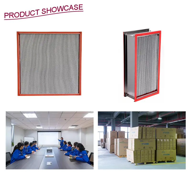 250 ℃ hochtemperaturbeständiger HEPA-Filter