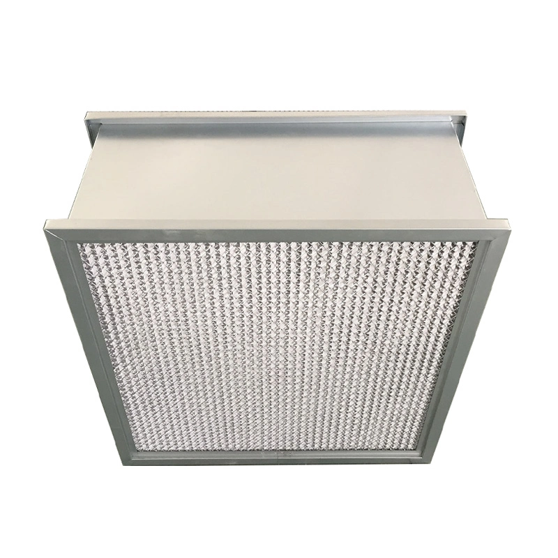 Aluminum Separator Deep Pleat Filter