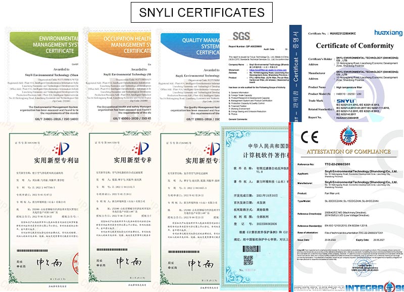 Сертификаты НИЛИ