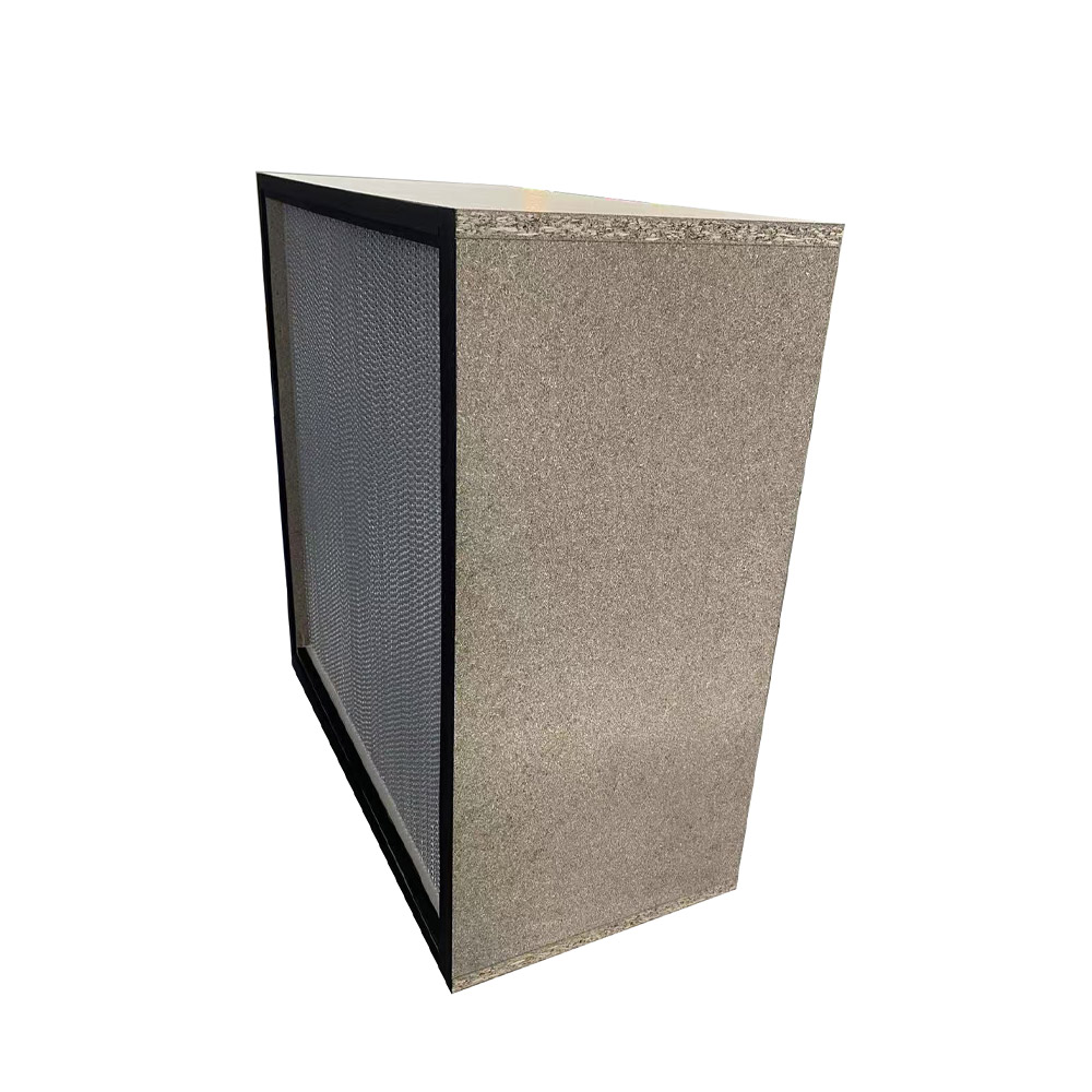 HEPA-фильтр с деревянной рамкой