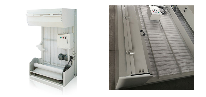 ฟิลเตอร์กรองล่วงหน้าใยสังเคราะห์แบบม้วนอัตโนมัติ