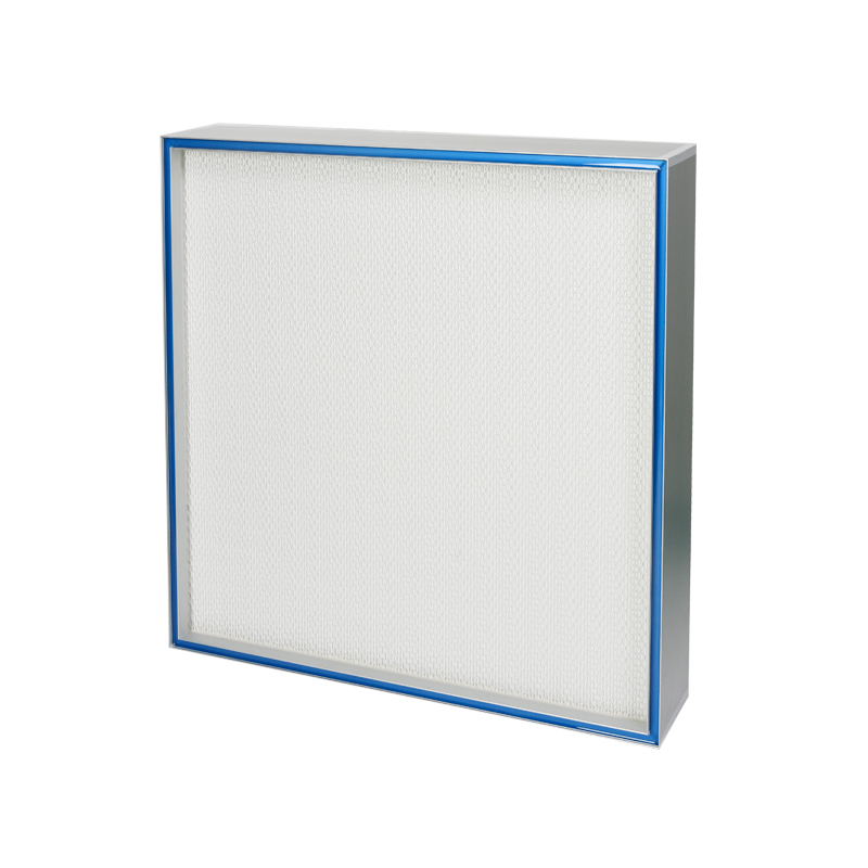 Mini plisowana uszczelka żelowa Filtr powietrza ULPA