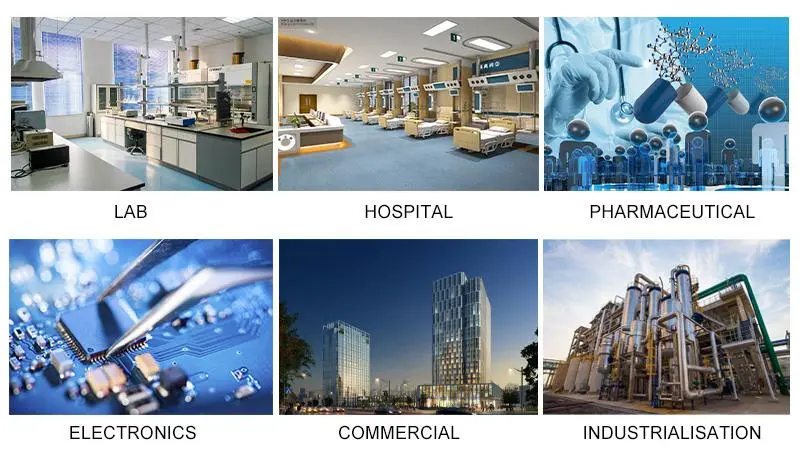 dossiers d'application des filtres à cassette compacts
