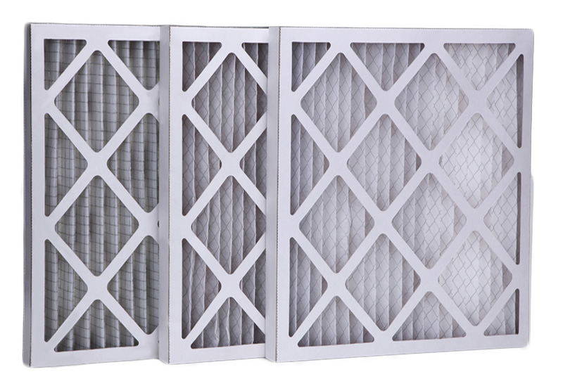 Cardboard Frame Pleat Primary Air Filter