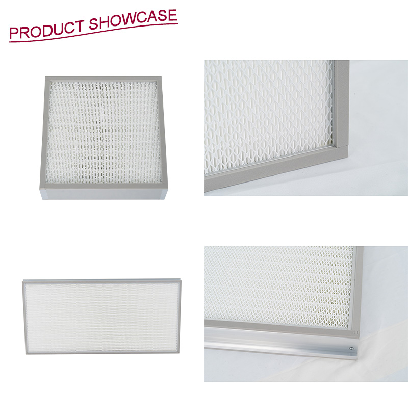 แผ่นกรอง ULPA Mini Pleat