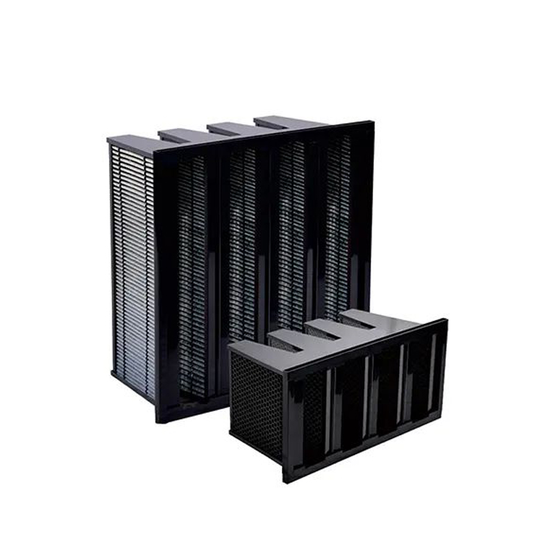 V Bank Activated Carbon Filter