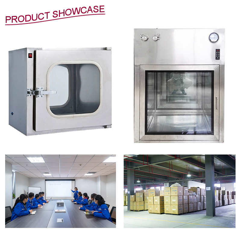 Boîte à laissez-passer pour le laboratoire de microbiologie