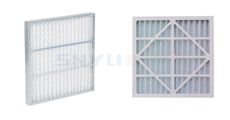 Filtry panelowe o rozszerzonej powierzchni z metalowym podłożem