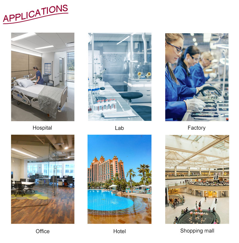 Применение материалов для карманных воздушных фильтров