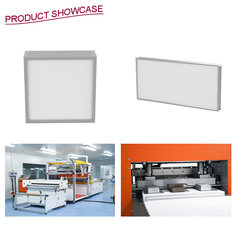 Filtre HEPA mini-pli CVC