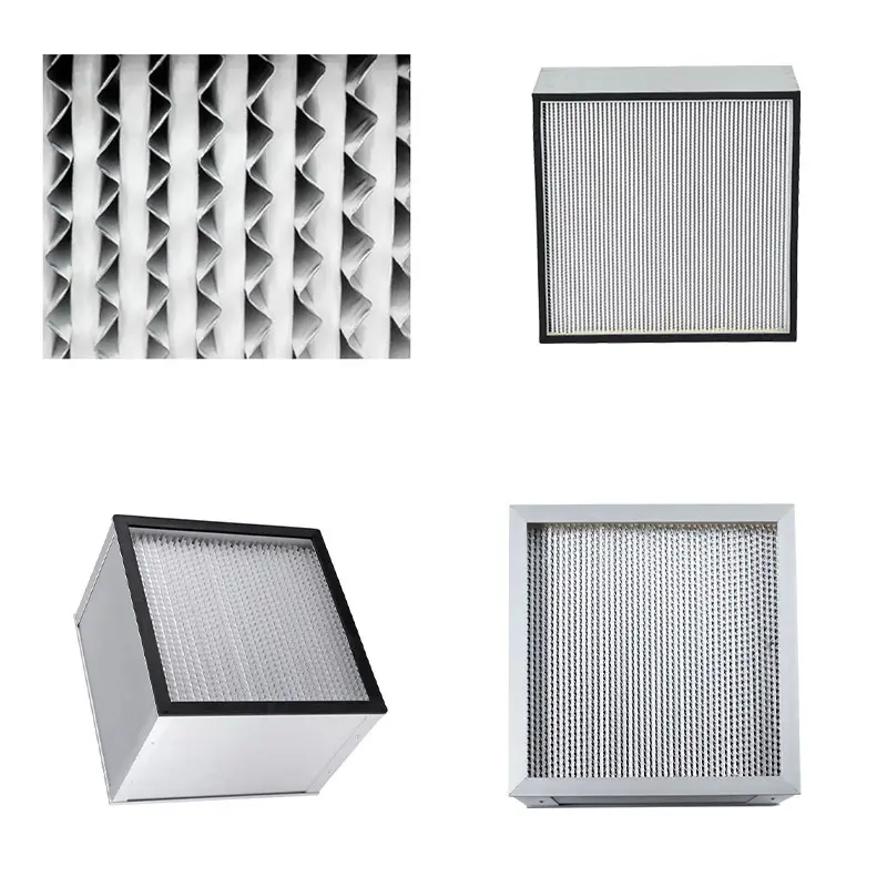 Filtre à air HEPA à plis profonds