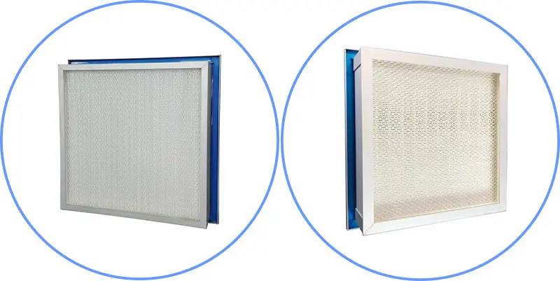 Side Gel Seal HEPA Filter