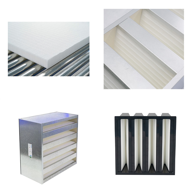 Воздушный фильтр V Bank HEPA Воздушный фильтр V Bank HEPA