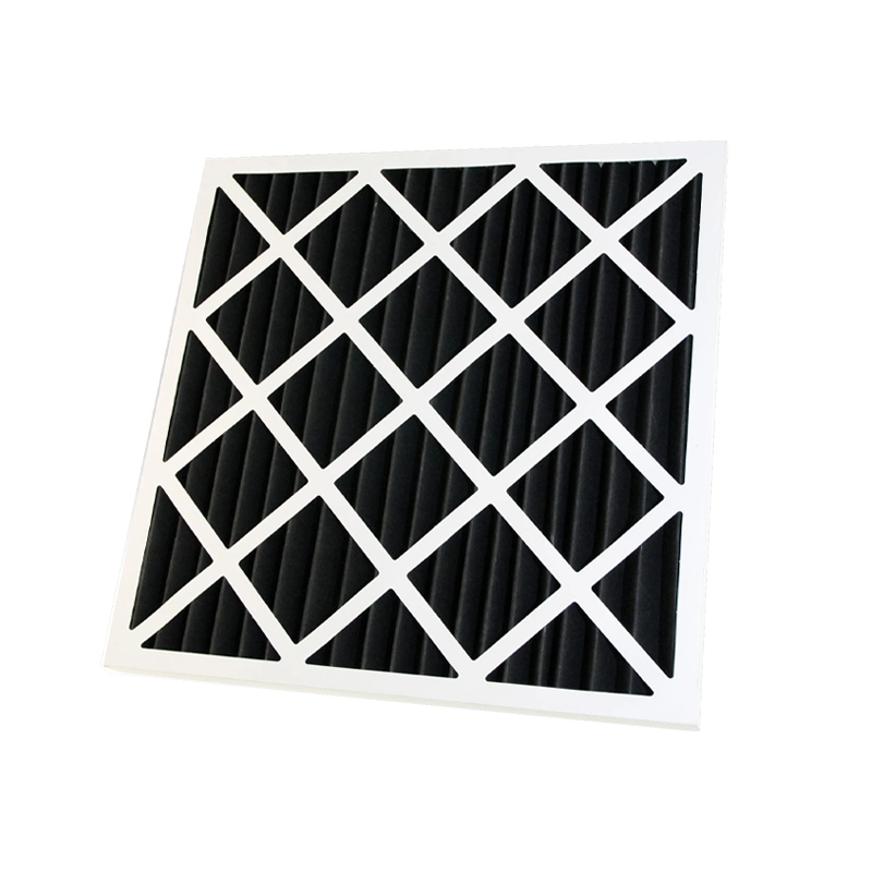 Bộ lọc không khí bảng xếp nếp than hoạt tính