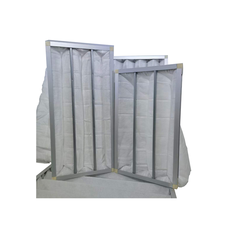 Filtre à air de poche en tissu non tissé à efficacité moyenne