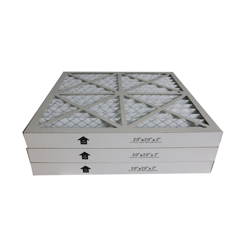 Cardboard Frame Pleat Primary Air Filter