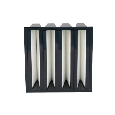 Compact V-Bank Style HEPA Filter