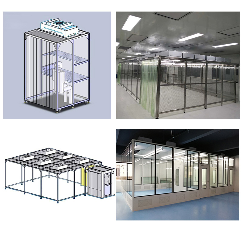 Cabine propre sans poussière de laboratoire GMP